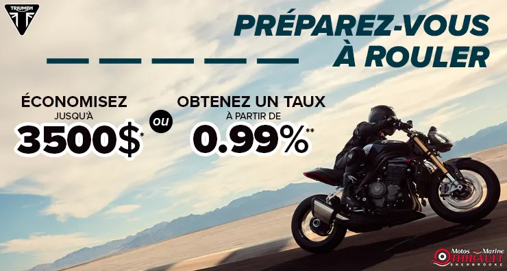 Triumph – Préparez-vous à rouler