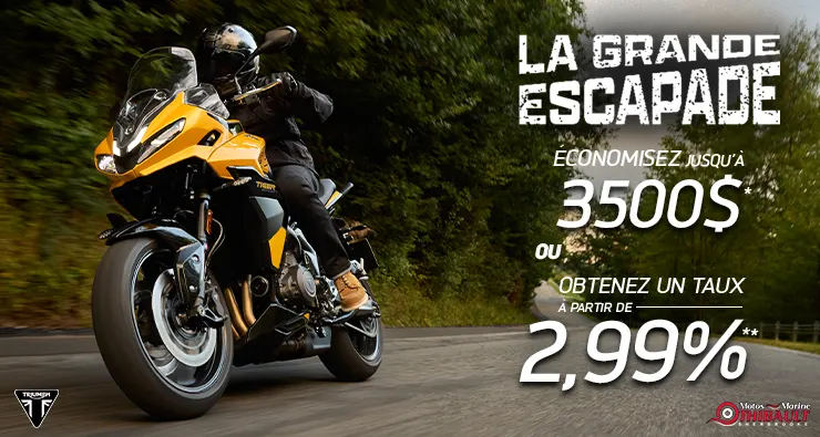 Triumph – La grande escapade