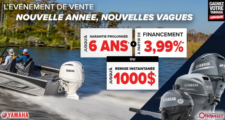 Yamaha – Nouvelle année, nouvelles vagues – Hors-bord