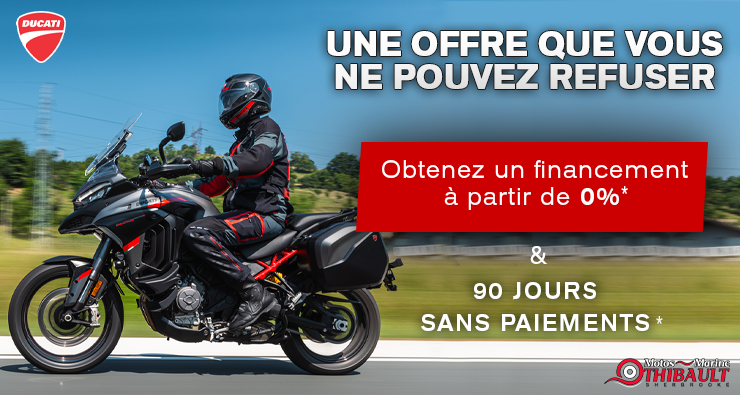 Ducati – Un offre que vous de pouvez refuser