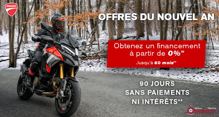 Ducati – Offres du nouvel an