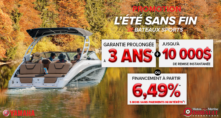 Yamaha – L’été sans fin – Bateaux sports