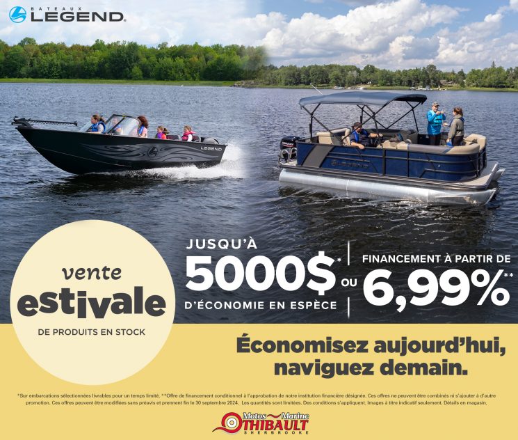 Legend – Vente estivale