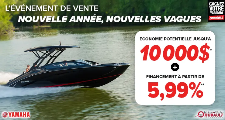 Yamaha – Nouvelle année, nouvelles vagues – Bateaux sports