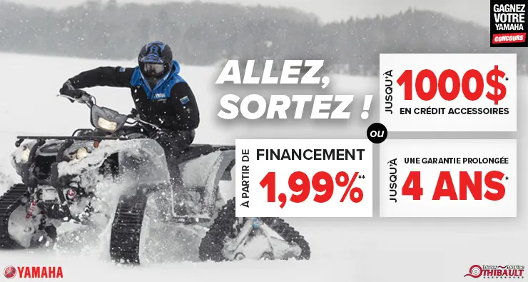 Yamaha – Allez, sortez ! – VTT