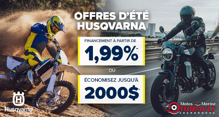 Offres d’été Husqvarna