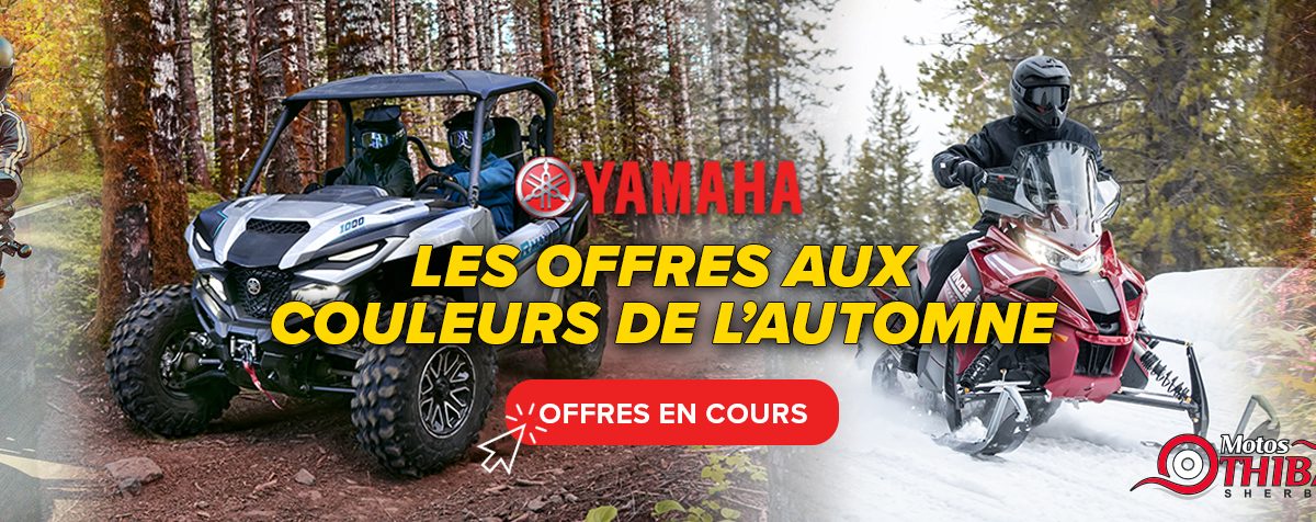 Yamaha – Les offres aux couleurs d’automne