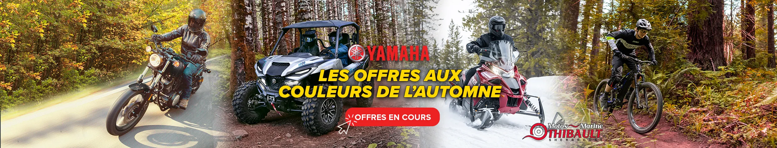 Yamaha – Les offres aux couleurs d’automne