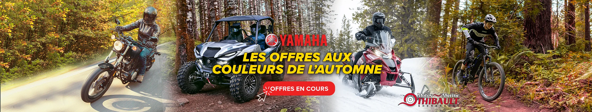 Yamaha – Les offres aux couleurs d’automne