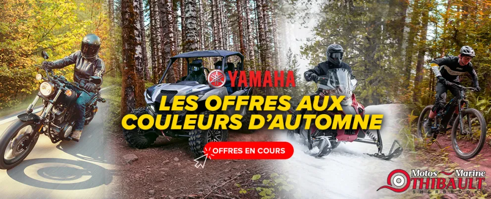 Yamaha – Les offres aux couleurs d’automne