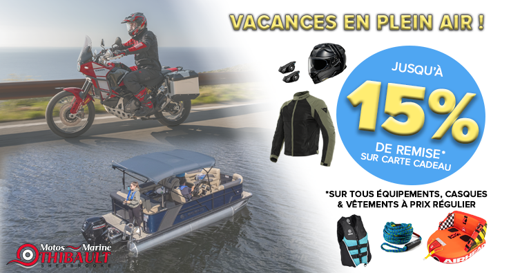 Boutique – Vacances en plein air !