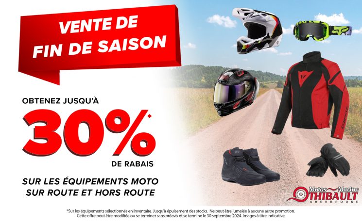 Vente de fin de saison