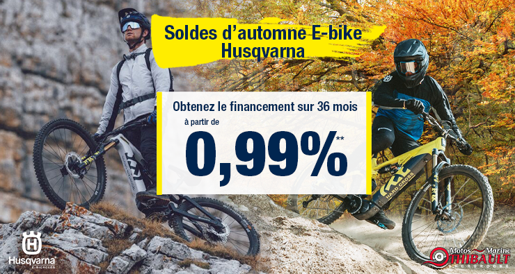 Soldes d’automne E-bike Husqvarna