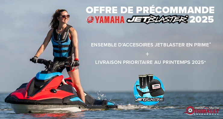 Offre de précommande Yamaha JetBlaster 2025