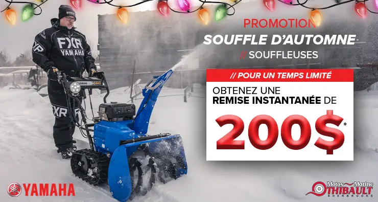 Yamaha – Souffle d’automne – Souffleuses