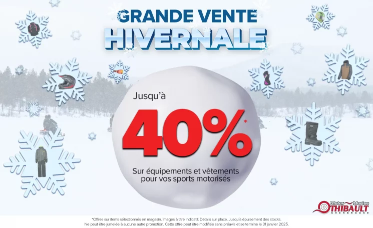 Grande vente hivernale