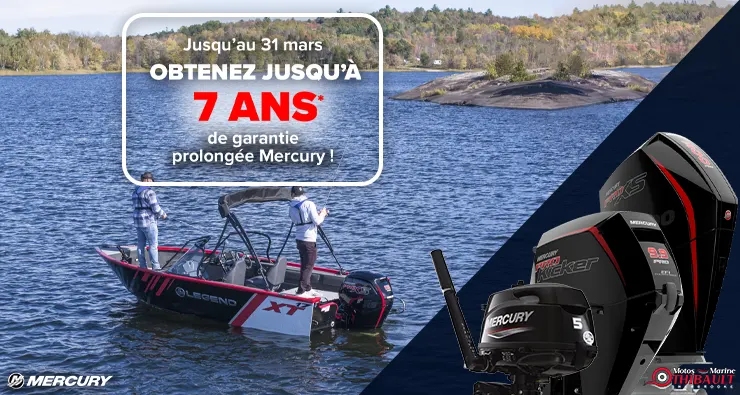 Mercury – Garantie jusqu’à 7 ans !