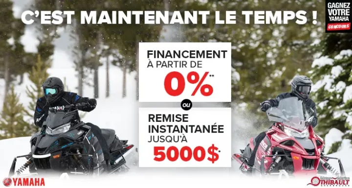 Yamaha – C’est maintenant le temps ! – Motoneige