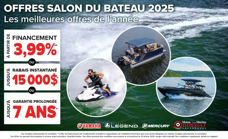 Offres Salon du bateau 2025